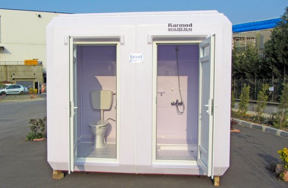 150x270 prenosná toaleta a sprchová kabína