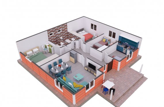 Montované Domy 100 m2