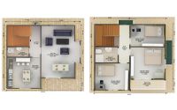 124 m² Montovaný Dom