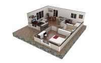 61 m² Montovaný Dom