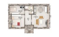 71 m² Montovaný Dom