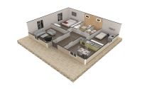 75 m² Montovaný Dom