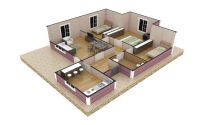 88 m² Montovaný Dom