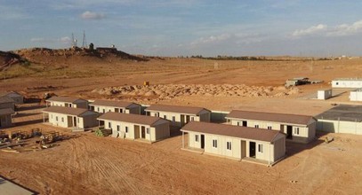 Počas 45 dní v Alžírsku bolo postaveno 28 obytných miestností