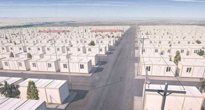 Projekt kontajnerového bývania pre sýrskych utečencov