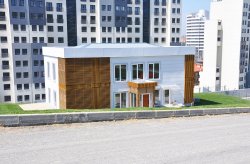 Luxusná montovaná obchodná kancelária pre projekt Boshphorus City