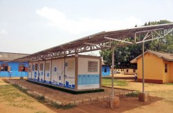 Kontajner novej generácie Karmod sa používa na skladovanie slnečnej energie v Nigérii